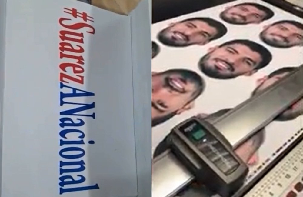 L'Uruguay continue de rêver d'un retour de Suárez. Capture/PasionTricolor1