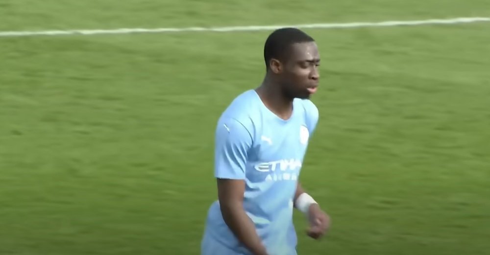 Carlos Borges, la perla que espera la llamada de Guardiola. Captura/ManCity