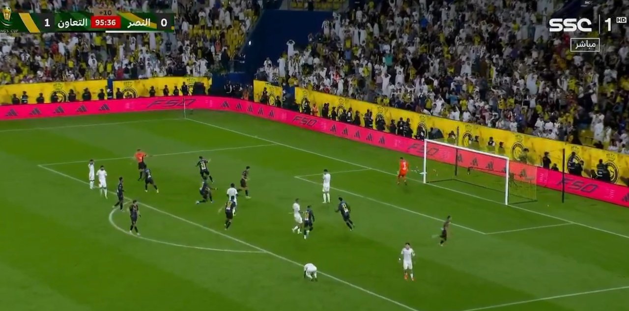 So far, Al Nassr's season has not been brilliant. Screenshot/SSC1