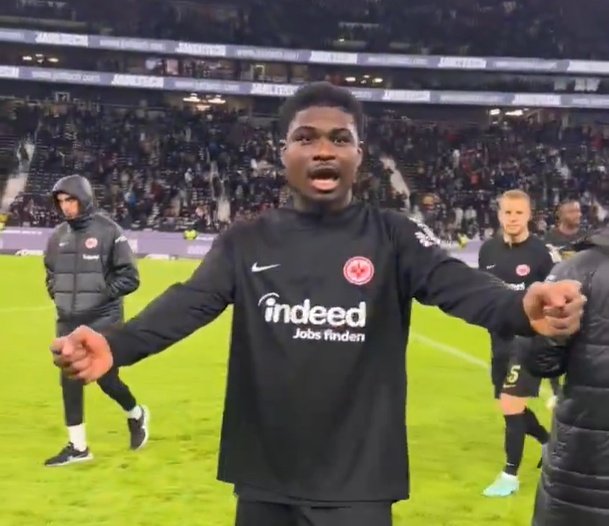 El Eintracht Frankfurt se agarra a la 6ª plaza. Captura/Eintracht