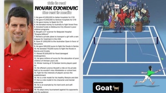 Jovic se mete en un lío con el 'caso Djokovic'. Captura/LukaJovic