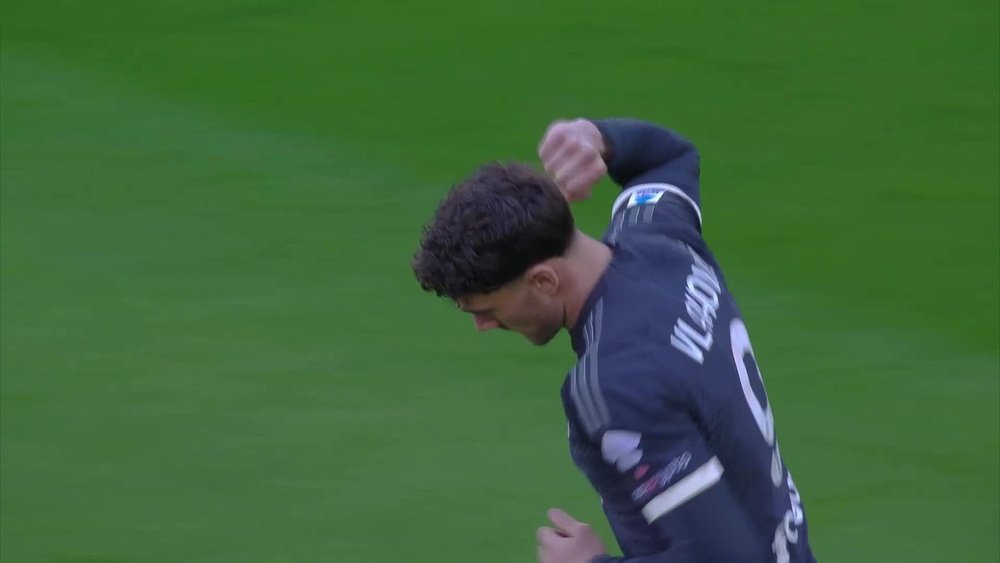 Vlahovic has scored 8 goals in his last six Serie A games. Screenshot/MovistarLigadeCampeones