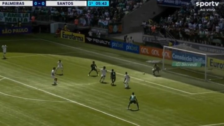 Perdendo por 3 a 0, Santos tem jogador expulso no fim do primeiro tempo!
