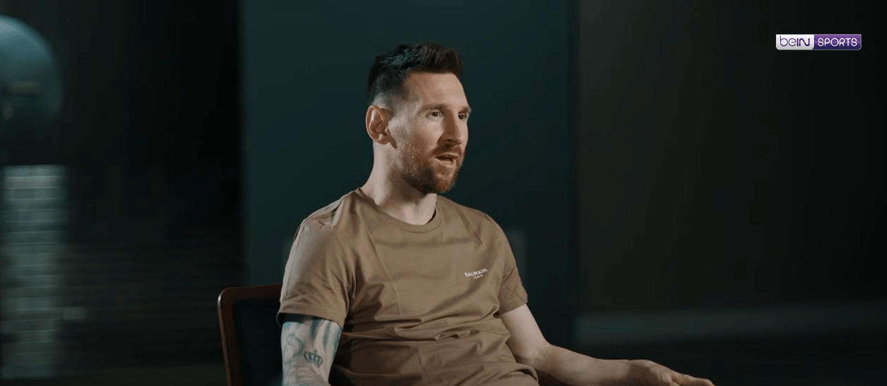 Paris Saint-Germain's Leo Messi, who will leave the club on 30th June for Inter Miami, spoke about his two years in France and the importance of the World Cup for him.
