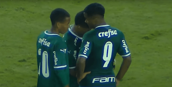 Estevao Willian was the U17 team's top scorer with 23 goals in 34 matches. YouTube/Palmeiras
