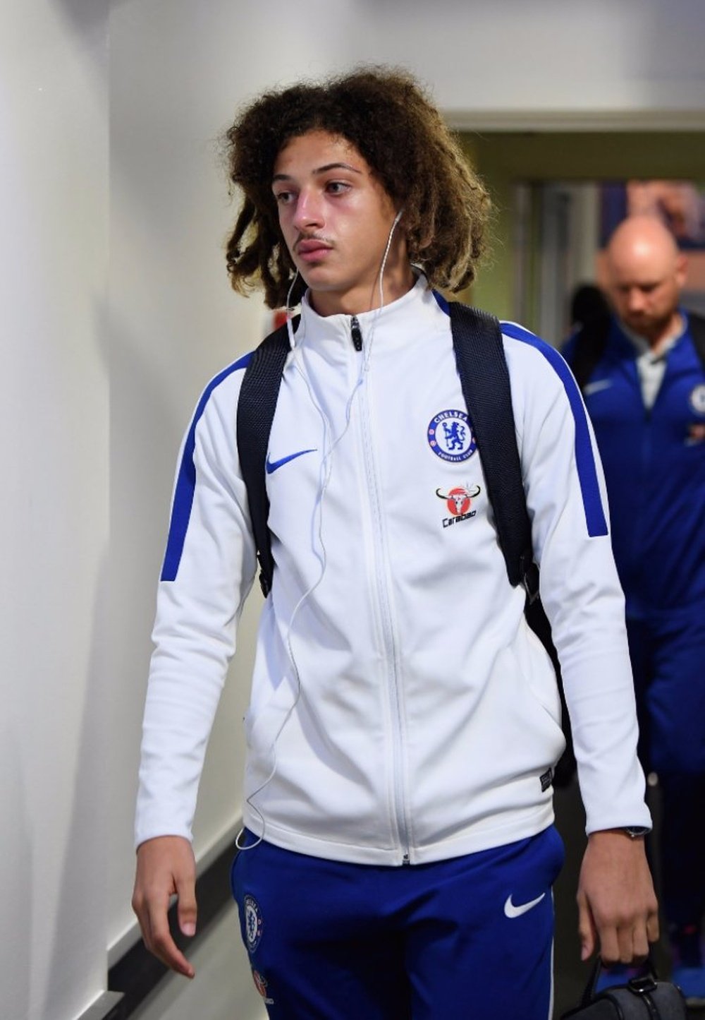 Ethan Ampadu will make his Chelsea debut against Everton in the EFL Cup. Twitter/ChelseaFC