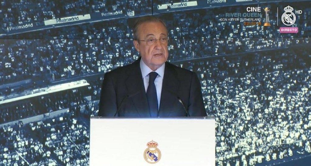 Perez lauded Zidane's loyalty. Captura/RMTV