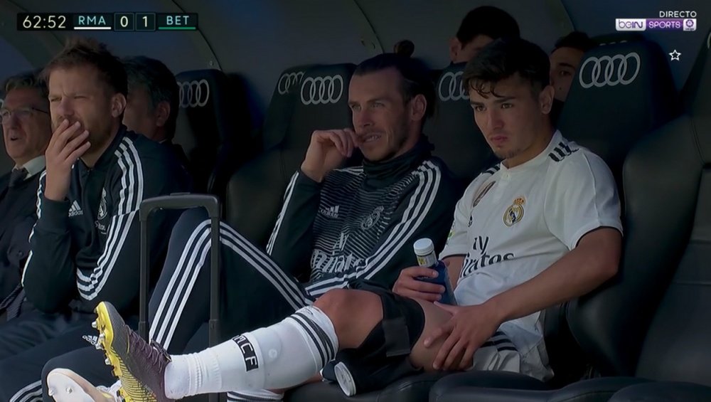 Bale no jugó, ¿en su último partido?. Captura/beINSports