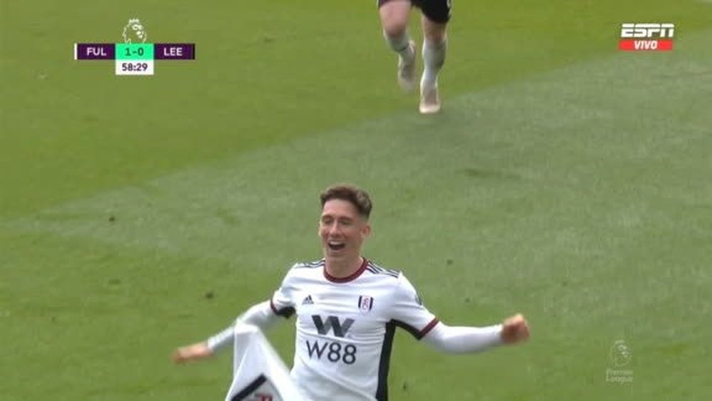 El Fulham insiste en mandar al Leeds al Championship. Captura/ESPN