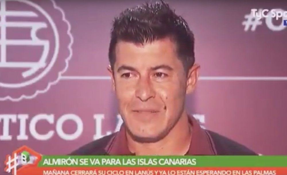 Almirón confirmó que está hecha su llegada a Las Palmas. TyCSports