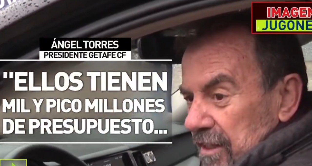 Ángel Torres respondió a Flick y a Laporta. Captura/Jugones