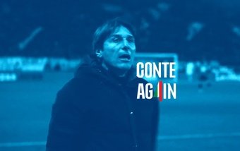 Antonio Conte has a contract with Napoli until 2027. Screenshot/sscnapoli