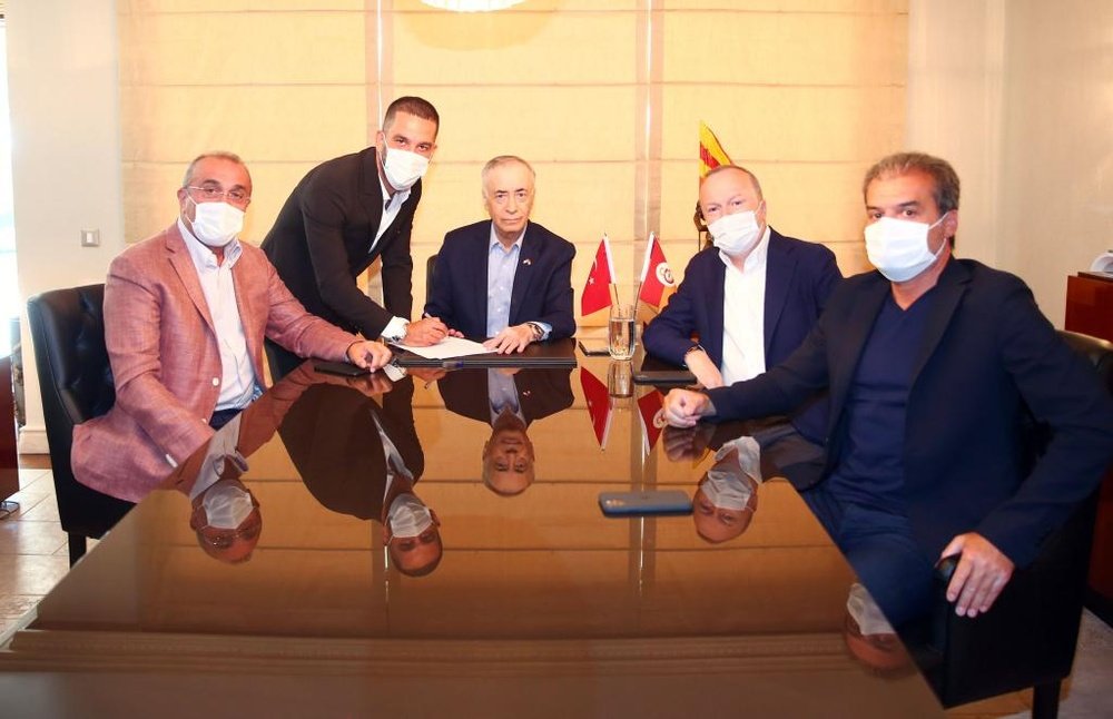 Turan has signed for Galatasaray. Twitter/GalatasaraySK