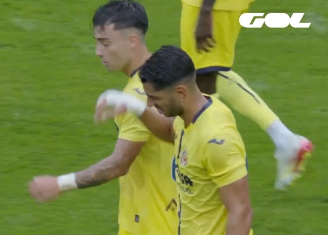 Ayoze Pérez, la nota negativa en el amistoso del Villarreal. Captura/GOL
