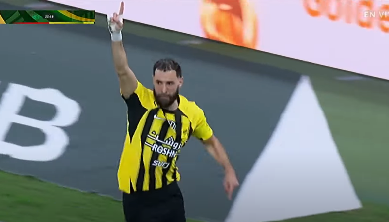 Doblete de oro para Benzema y el Al Ittihad