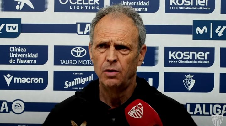 Caparrós estalló por la roja a Lukébakio. Captura/SevillaFC
