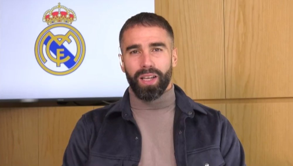 Carvajal aseguró que están ilusionados con la Copa del Rey. Captura/RFEF