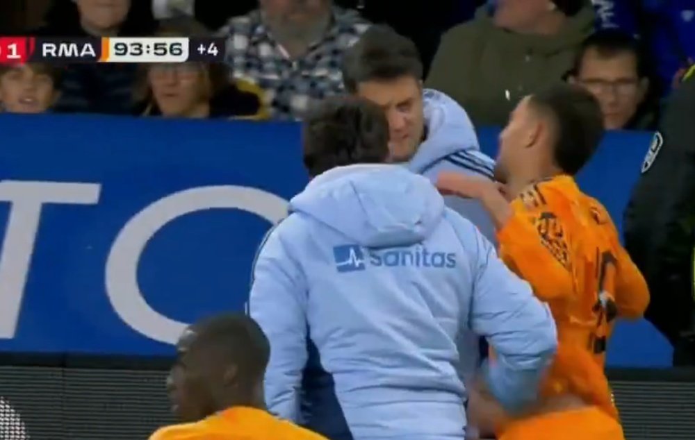 Ceballos wil undergo tests on Thursday to determine the extent of his injury. Screenshot/Movistar