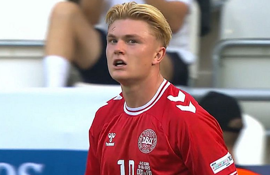 Conrad Harder, destinado a coger el relevo del goleador Viktor Gyökeres en el Sporting de Portugal, ha lanzado un aviso a navegantes tras su última actuación en el Europeo. El delantero danés, con un doblete frente a Finlandia, va a por su siguiente víctima: Francia Sub 21.