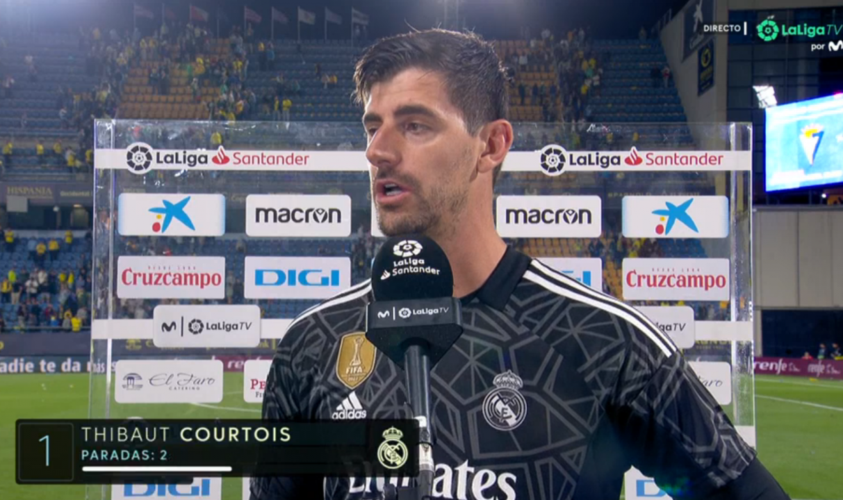 Courtois tacle le Barça et l'Atlético