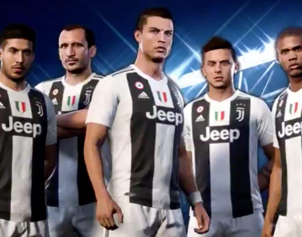 Cristiano ya viste los colores de la Juventus en el FIFA 19. EASports
