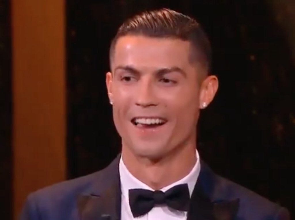 Cristiano protagonizó el Balón de Oro 2017. Captura/RealMadridTV