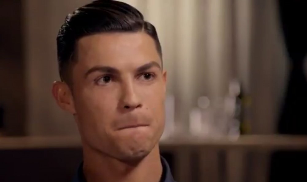 Cristiano Ronaldo, como você nunca viu antes. Captura/ITV
