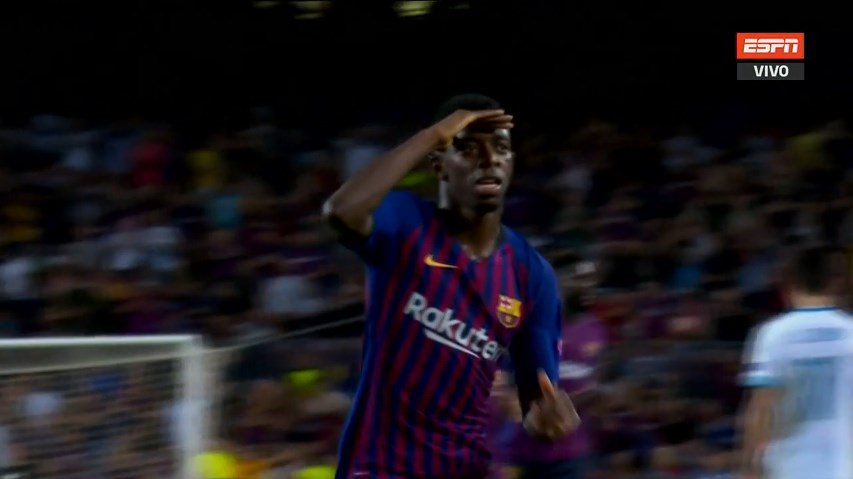 Espectacular Dembélé Regate Con La Zurda Y Golazo Con La Diestra 3385