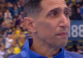 The last time Di Maria played for Rosario Central was 18 years ago. Screenshot/TNTSports