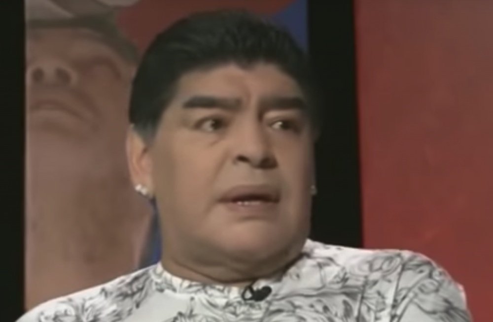 'Dardo' de Maradona a Neymar. Captura/LaManodelDiez