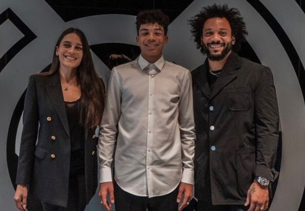 Le fils de Marcelo convoqué avec les U15 d'Espagne. Instagram/enzoalvesv