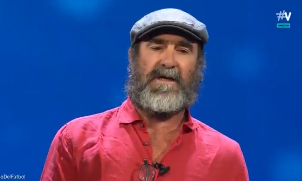 Cantona sorprendió a todos. Captura/Vamos