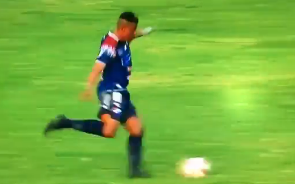 Farid Díaz y un 'blooper' que causó burlas en las redes
