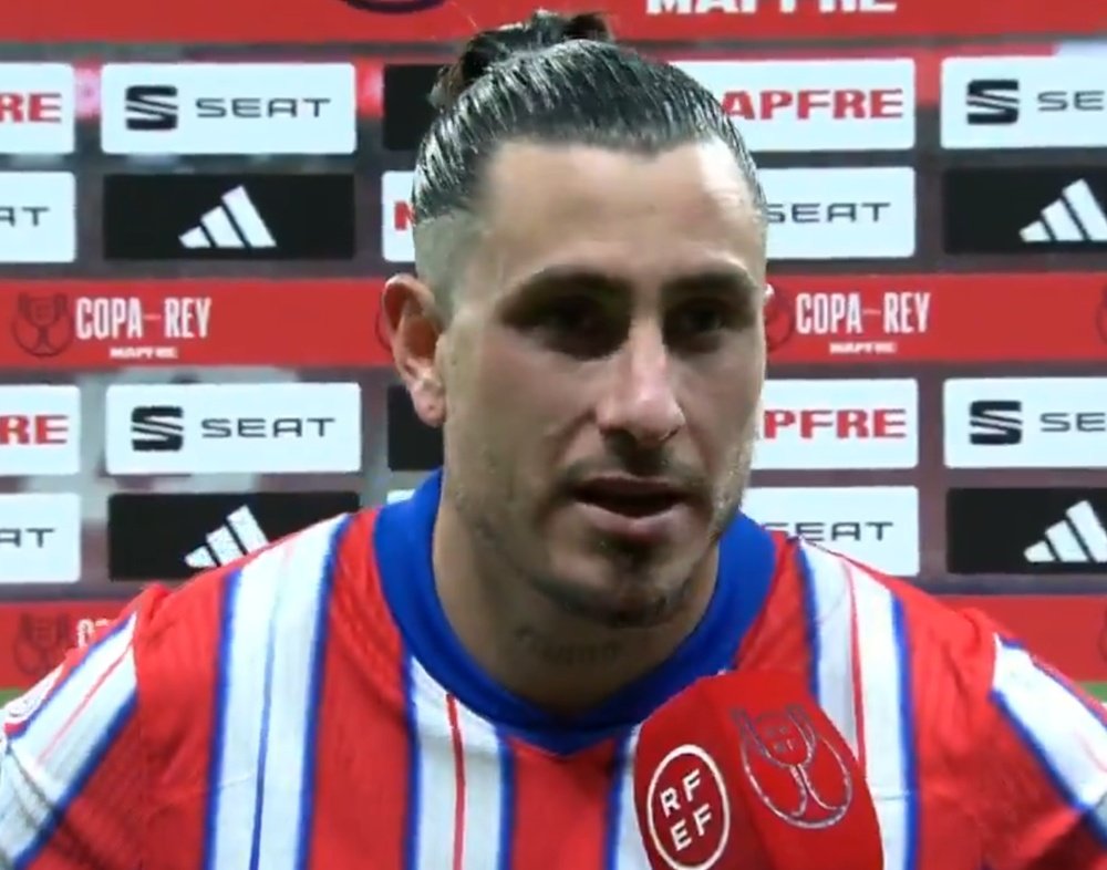 Giménez s'est excusé de ne pas être à la hauteur. Capture/Movistar
