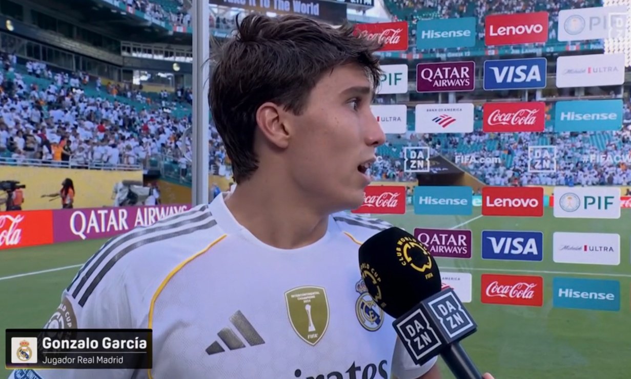 Gonzalo García restó importancia al fallo de Valverde. Captura/DAZN