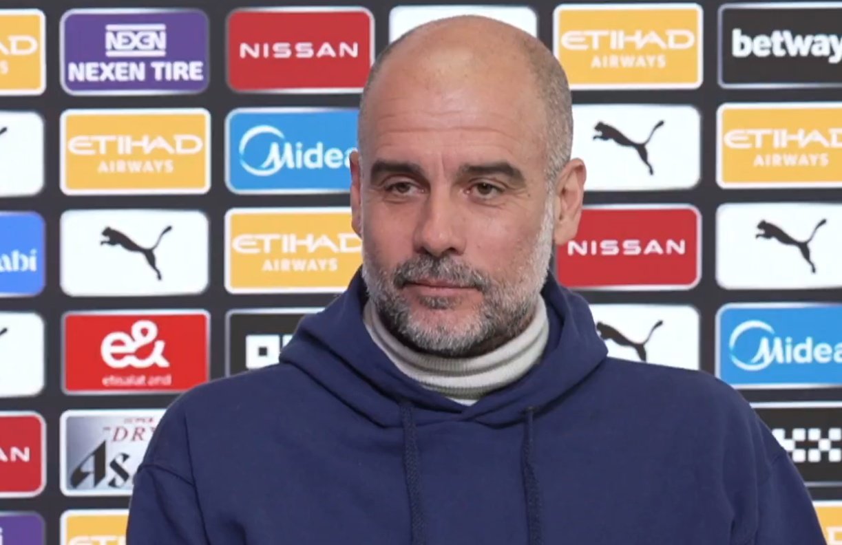 Guardiola se pronunció sobre el penalti de Julián. Captura/BeanymanSports