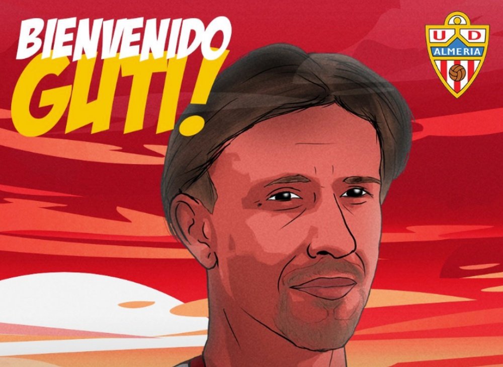 Guti, nuevo técnico del Almería. Almeria