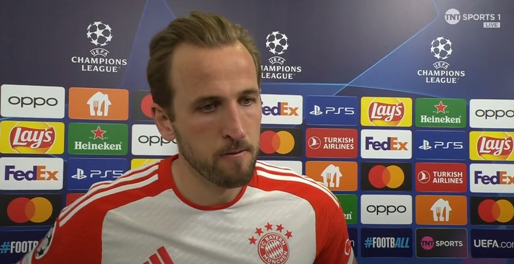 Kane pidió ser positivo de cara a la vuelta. Captura/TNTSports1