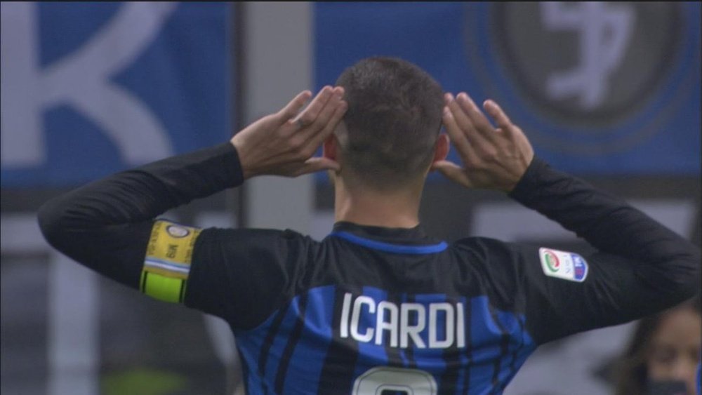 Icarid found the net twice against Sampdoria. Twitter/ESPN