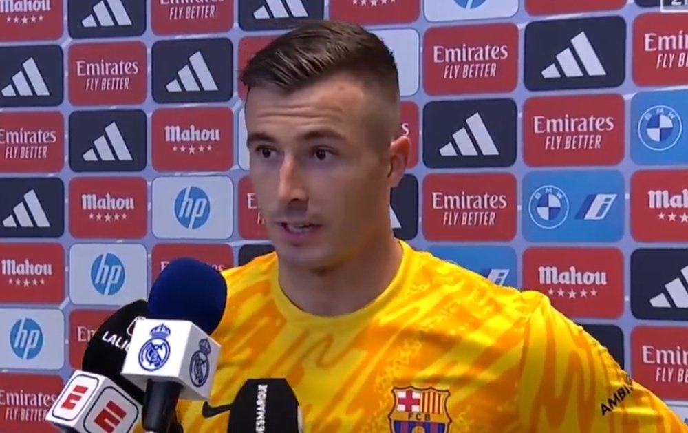 Pena put in some very good performances in Saturday's Clasico. Screenshot/DAZN