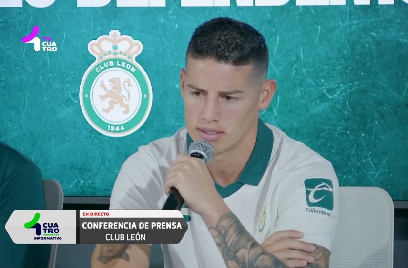 James difende il León. cuatrotv