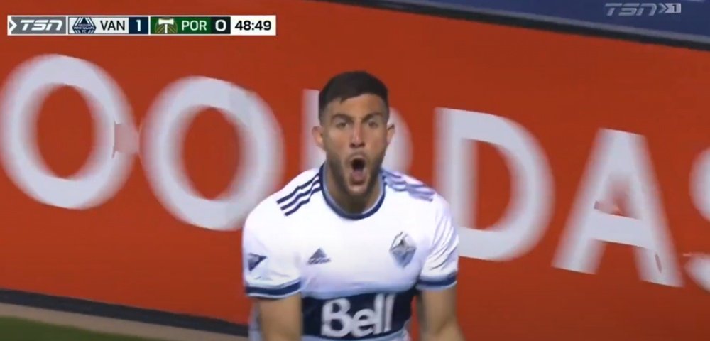 Vancouver Whitecaps firmó la primera. Captura/TSN