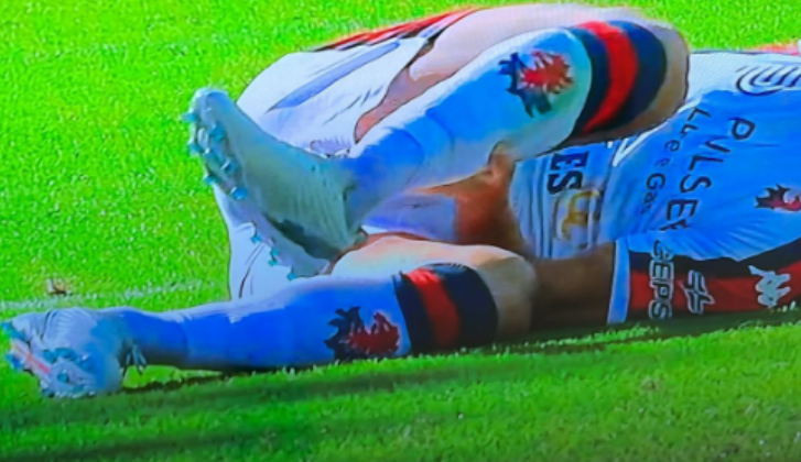 Genoa's Malinovskyi suffers horrifying ankle injury against Venezia