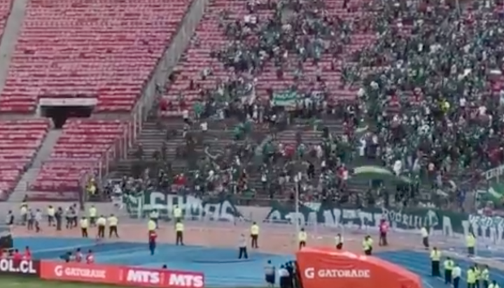 Graves disturbios entre aficiones en la Supercopa de Chile
