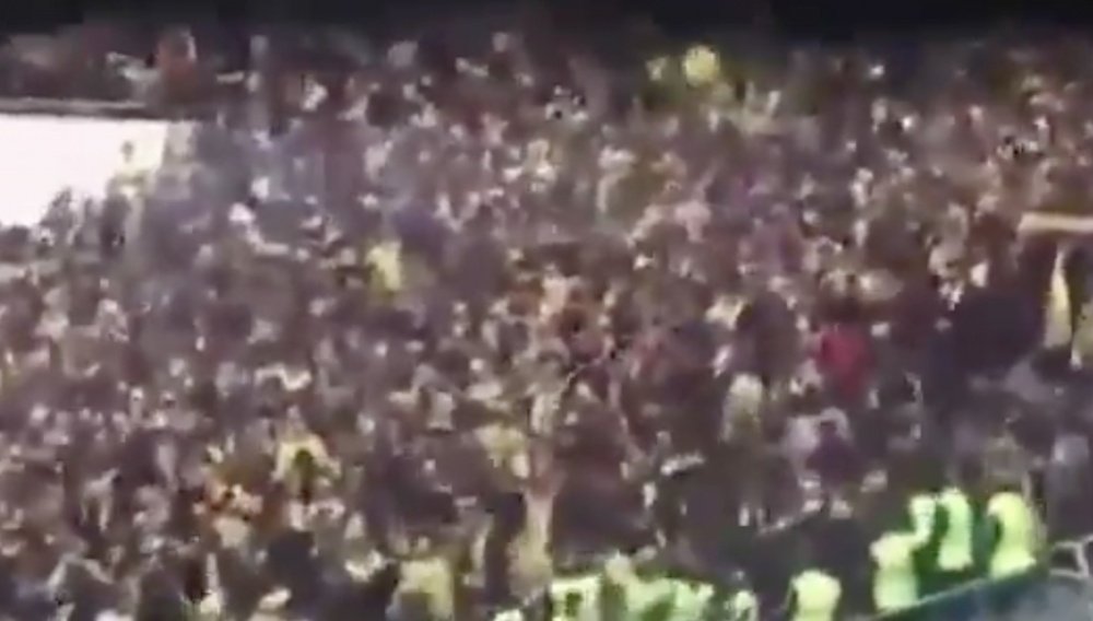 Un mort et 245 blessés dans un match en Iran. Capture/Ralifuatduatepe