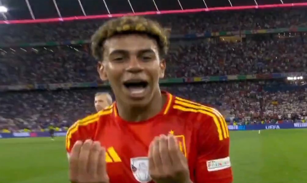 Lamine Yamal, desencadenado: "Habla, habla"