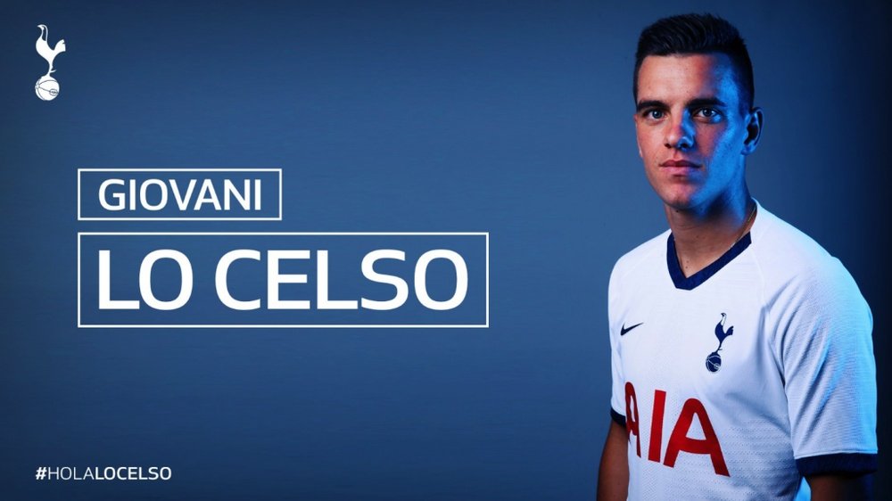 Lo Celso, cedido al Tottenham. Spurs