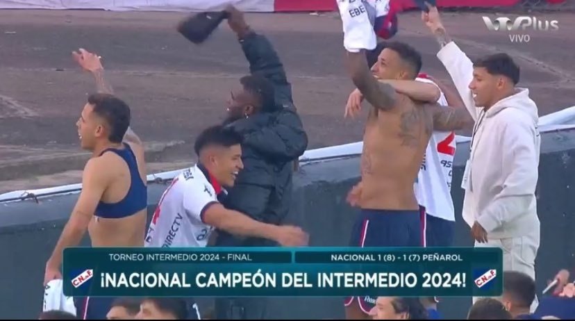 La tanda que coronó a Nacional: 8-7 en 22 lanzamientos