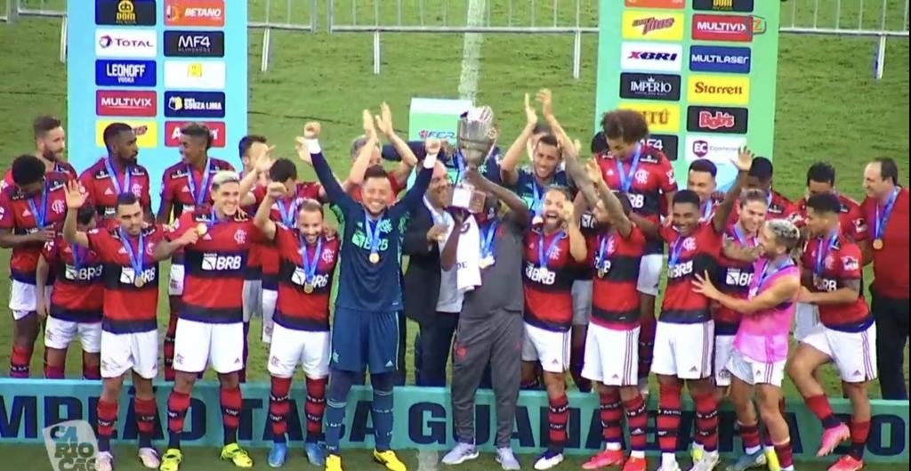 Flamengo conquista la Copa Guanabara. Captura/FlaTV