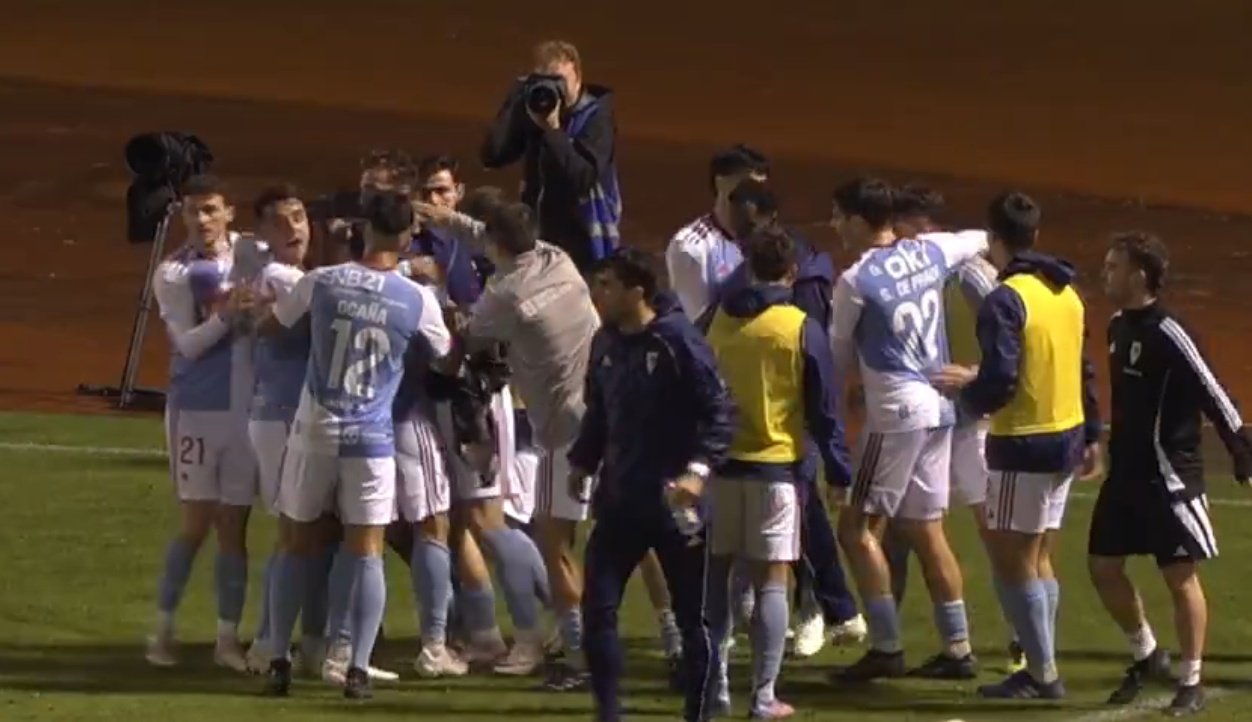 El Compostela se metió en la final de la Copa Federación. Captura/RFEF